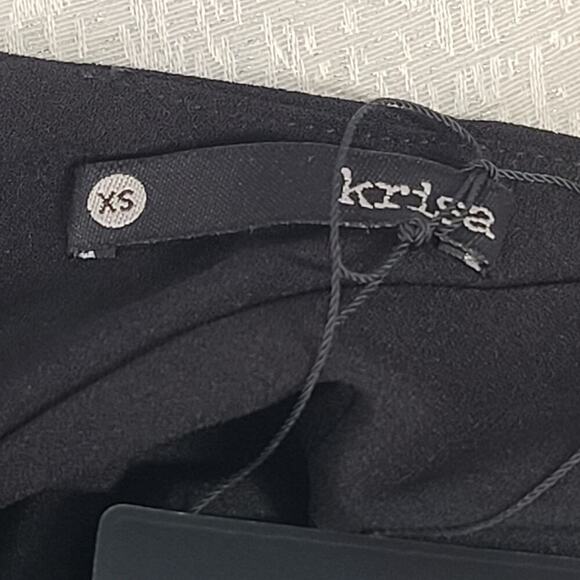 Krisa women's strappy little black dress NWT Size XS Party Cocktail Formal - Picture 7 of 8